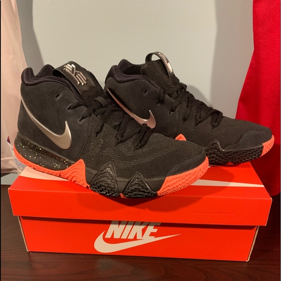 kyrie 4 metallic silver